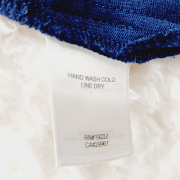 Blouse Size 1X Navy Pearl Beaded Office Siren Quiet Luxury Casual Chic Romantic - Picture 14 of 15